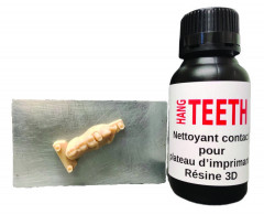 Hang Teeth JCOM - Nettoyant plateau résine 3D - Le flacon de 250g 