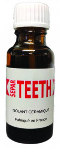 Separ Teeth JCOM - Isolant céramique - Le flacon  de 20ml + pinceau 