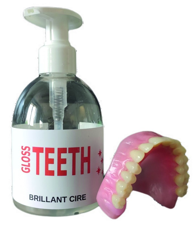 Flacon de 230 ml + pompe Gloss Teeth J-COM
