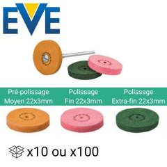 Polissoirs microfibre Softwheel EVE