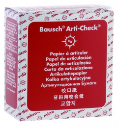 Arti-Check Micromince 40µ BAUSCH - BK14 - rouge - Rouleau de 15m