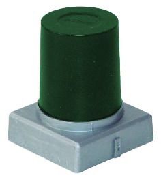 S-U-Cire secondaire et inlay SCHULER - Le cône de 45 g - Eté vert foncé 