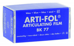 Arti-Fol 8µ bleu 75mm 2 faces 15m