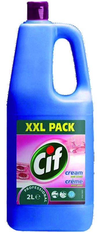 Crème Récurante - Javel - Flacon de 2L - CIF