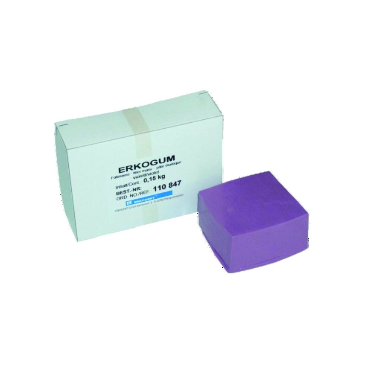 Erkogum materiau a combler lila 150g