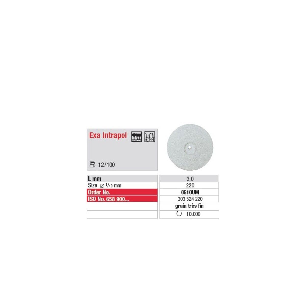 Exa Intrapol non-monte blanc 0510UM (100