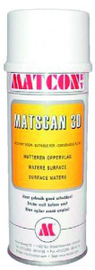 Spray de scannage 400 ml MATCON