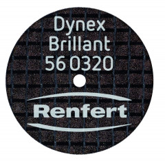 Disques Dynex Brillant RENFERT - 30 x 20 mm - La boîte de 10