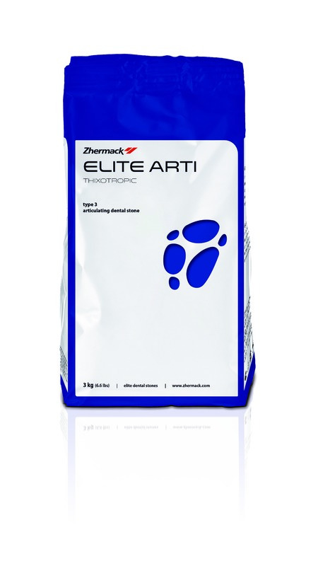 Plâtre rapide Elite Arti fast 25kg blanc ZHERMACK