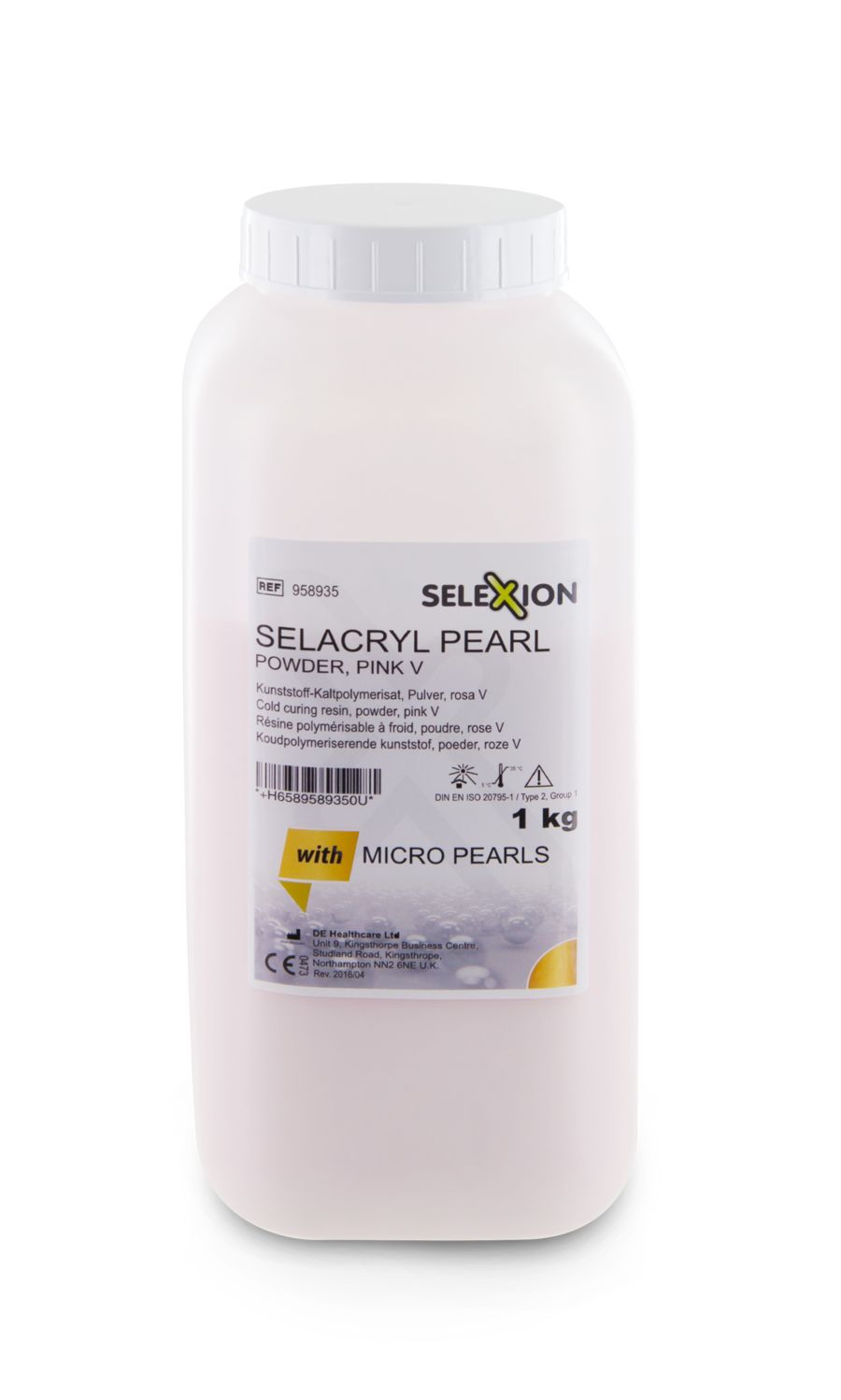  Selacryl Pearl poudre 1 kg rose SELEXION