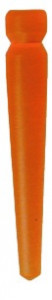 Tenons Coniques Calcinables - Boîte de 40 - L:11mm - Orange - CYBERPOSTS